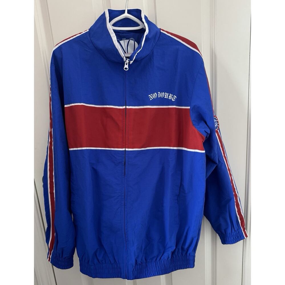 NO DOUBT Gwen Stefani Vegas Concert Exclusive Track Jacket Rare Large L Sold Out